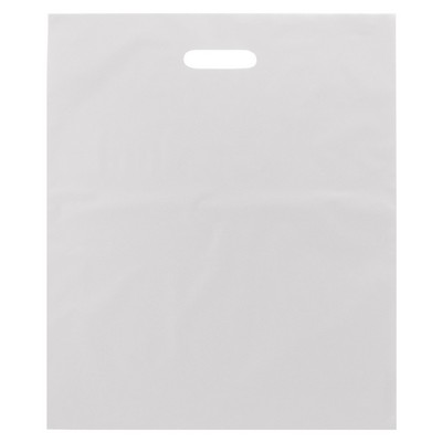 Frosty Clear Poly Merchandise Bag (15"x18")