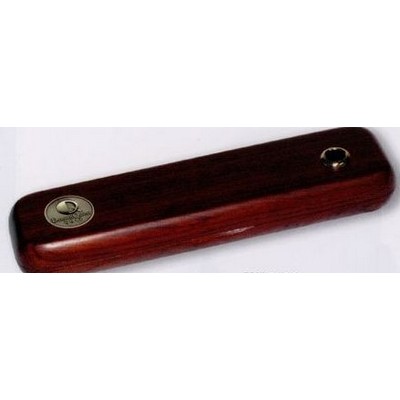 Rosewood Finish Pen Case w/1 Pen