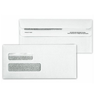 Confidential Large Self-Seal Dual-Window Envelope (Imprinted)