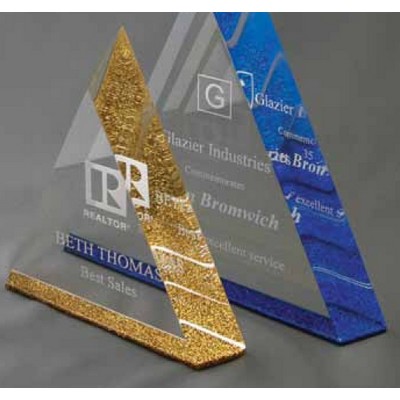 Glitter Triangle Award (7"x7")