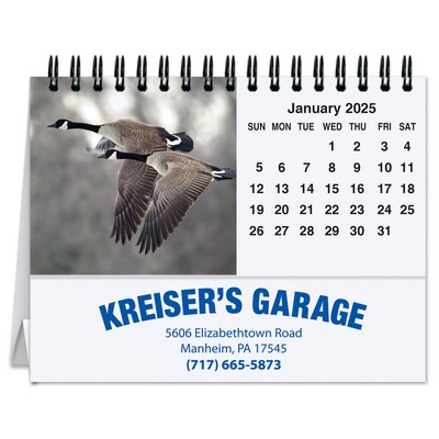 Wildlife Tent Desk Calendar (5 13/16"x4½")