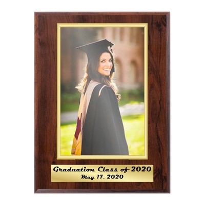 Cherry or Jet Black Plaque w/ Award Frame (6"x8")