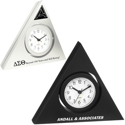 Triangle Alarm Clock with Swivel Head