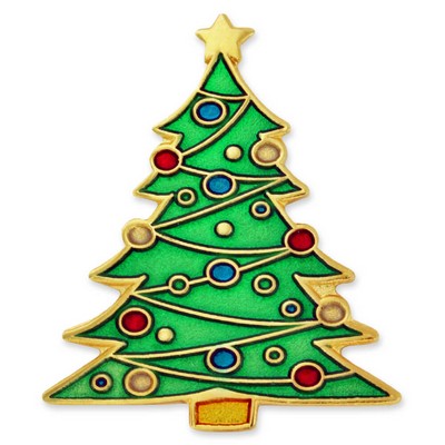 Christmas Tree Lapel Pin