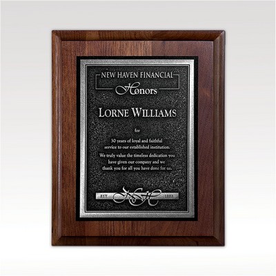 Arrival - Silver Deep Relief Plaque