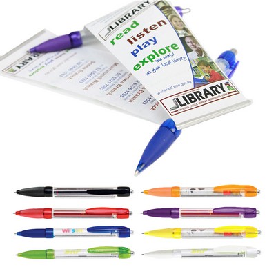 Stay-Open Banner Pen