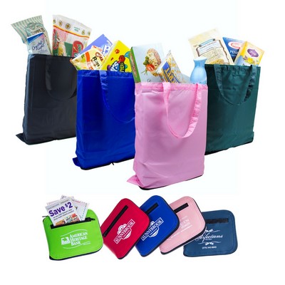 Zip-It Shopper Folding Shopping Bag