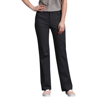 Dickies Women's Stretch Twill Pant - RELAXED FIT / STRAIGHT LEG