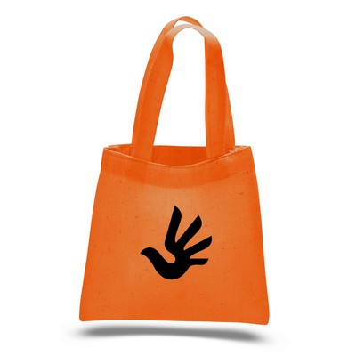 Orange Mini Tote Bag (Printed)