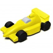 Yellow Race Car Stress Reliever