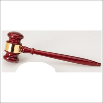 10" Rosewood Piano Finish Gavel