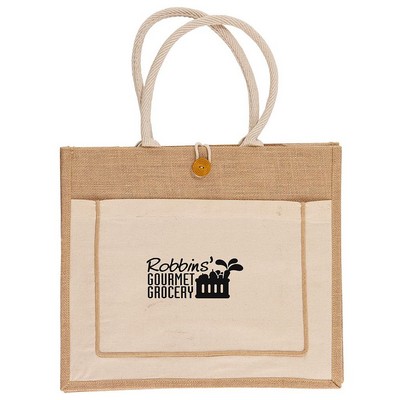 Jute Tote Bag