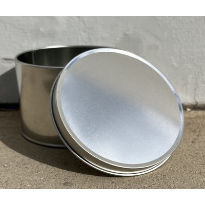 Small Round Metal Tin