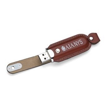 Rugged USB Flash Drive w/Key Chain (128 GB)