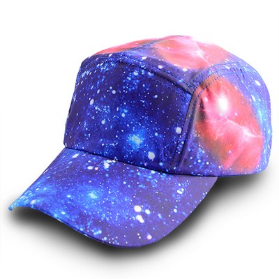 Custom 5 Panel Sublimated Camper Hat