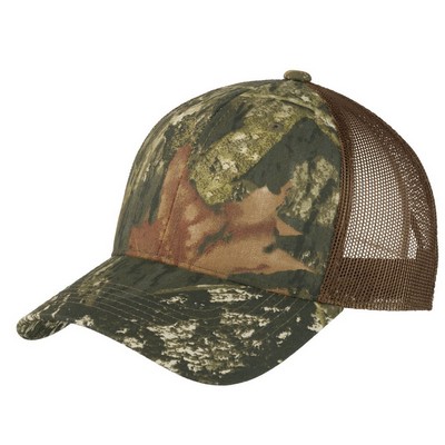 Port Authority® Structured Camouflage Mesh Back Cap