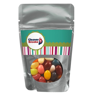 Resealable Window Pouch w/ Jelly Belly® Jelly Beans