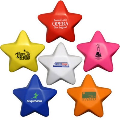 3" Star Shape Stress Ball