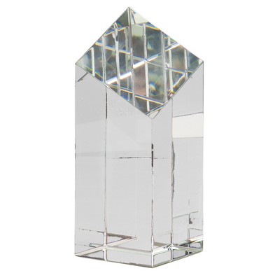 6" Crystal Diamond Top Pillar