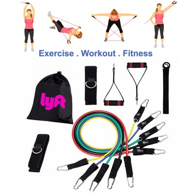 Kidder iBank® Exercise Fitness Resistance Bands Set