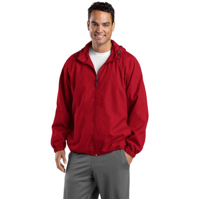 Sport-Tek® Hooded Raglan Jacket