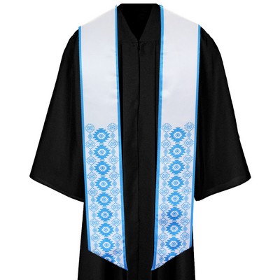 Pacific Graduation Sash - Light Blue