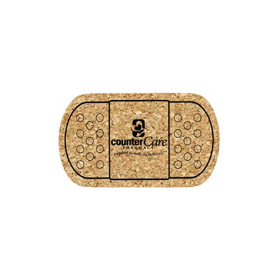 5" Standard Cork Bandage Coaster