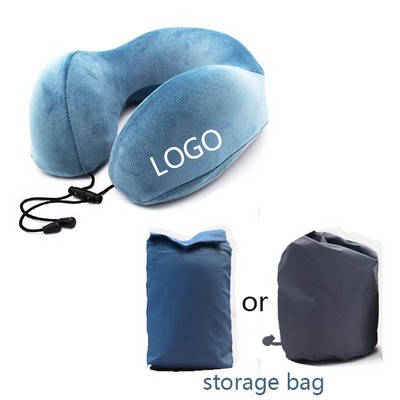 Portable U-Shape Memory Foam Pillow