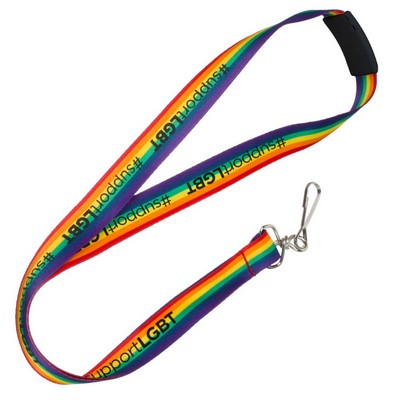 Rainbow Lanyard