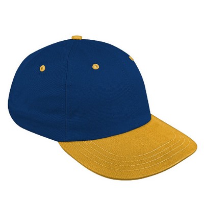 USA Made Two Tone Twill Dad Cap Snapback w/Eyelets