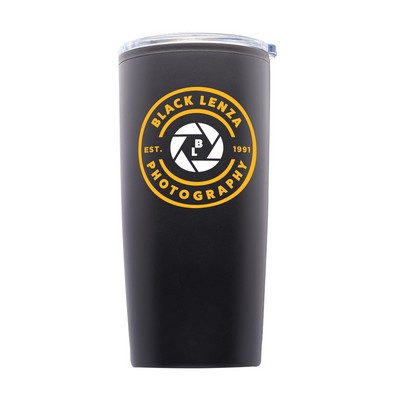 20 oz. Lambert Stainless Steel Tumbler (2 Color Imprint)