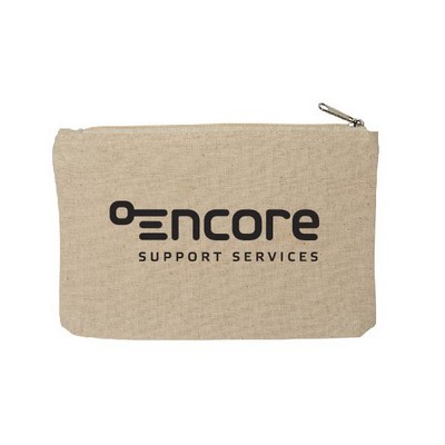 Cosmetic Pouch - 1 Color (9"x 5.5" x 0.75")