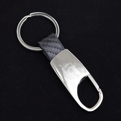 Summit Carbon Metal Key Chain