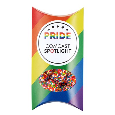 Pride Pillow Box With Window - Rainbow Berries Candy