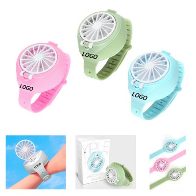 USB Portable Fan Watch