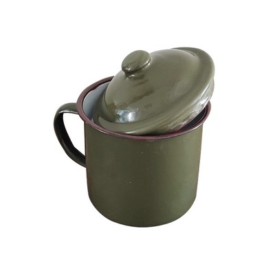 Military Retro Enamel Cup