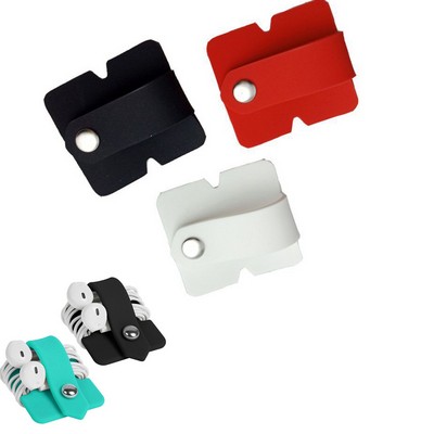 Silicone Cable Cord Organizer Earphone Holder