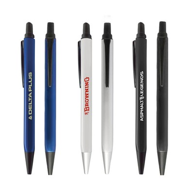 Ergonomic Metal Ballpoint Pen