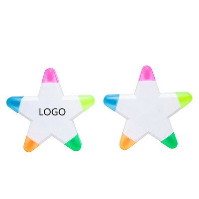 Five-color Star Highlighter