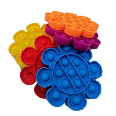 Floral Shape Pop Fidget Sensory Toys