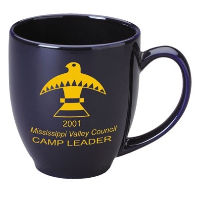 15 Oz. Cobalt Blue Bistro Style Coffee Mug