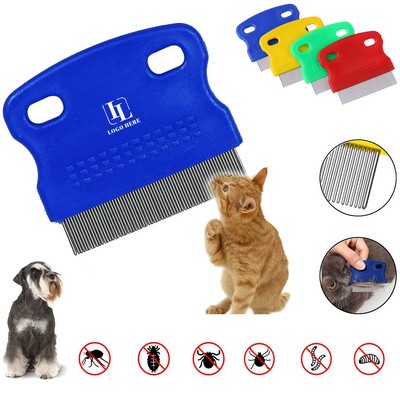 Stainless Steel Pet Flea Hair Comb