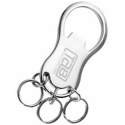 Multiple Ring Bottle Opener Keychain