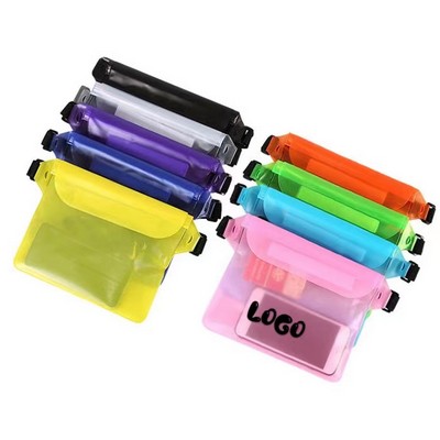 PVC Waterproof Touchable Waist Pouch