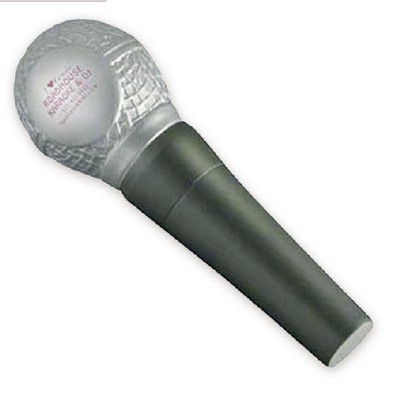 Microphone Shaped Stress Ball