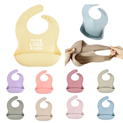 Waterproof Silicone Baby Bib