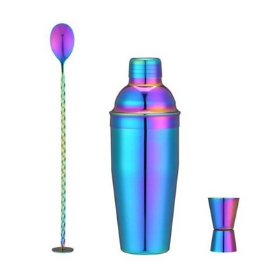 24oz Cocktail Shaker Bartender Set