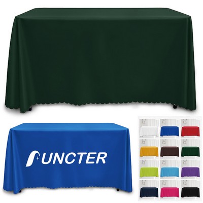 6FT Table Cover Full Color Printing Washable Rectangle Table cloth