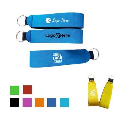 Floating Neoprene Wrist Strap Keychain