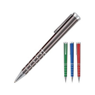 Diamond Pattern Flat Head Ballpoint Pen